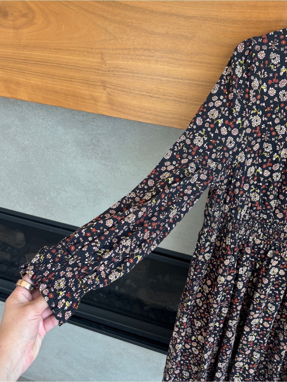 Boden Floral Mini Dress, Size 16 - Picture 5 of 13